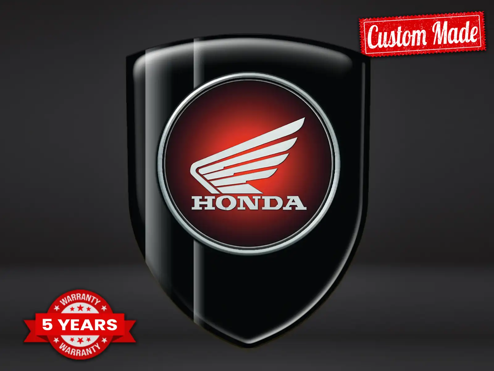 Honda Personalisierte Logosticker Limitiert Universal Robust